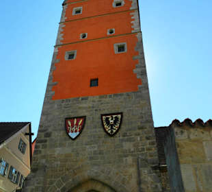 Wörnitztor Aussen mit Stadtwappen und Reichsadler