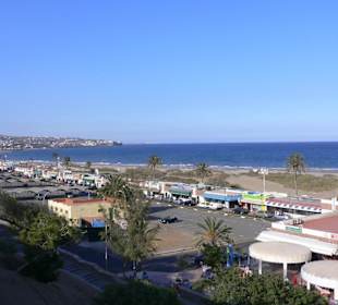 Blick zu den Gaststätten und Kneipen