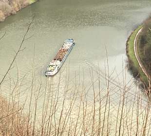 Aussichtspunkt Cloef (Blick zur Saarschleife)