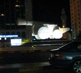 Abu Dhabi bei Nacht 
