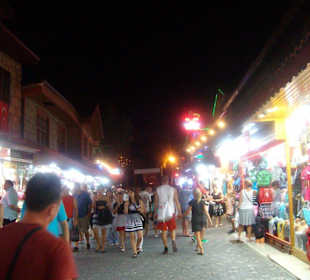 Einkaufsstrasse in Side