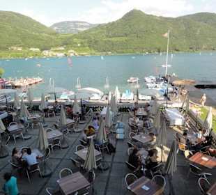 Terrasse vom Restaurant Gretl am See