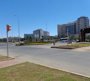 Blick auf die Straße