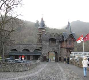 Eingang zur Burg Cochem 