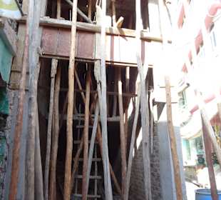 Hausbau in Indien