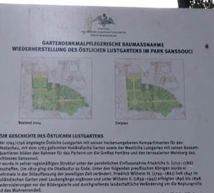 Ustgarten - Schloss Sanssouci