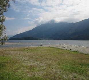 Uferpromenade in Richtung Dongo
