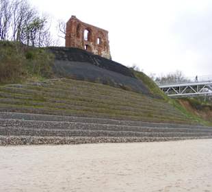 Kirchenruine in Rewal
