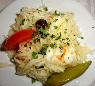 Hausgemachter Krautsalat