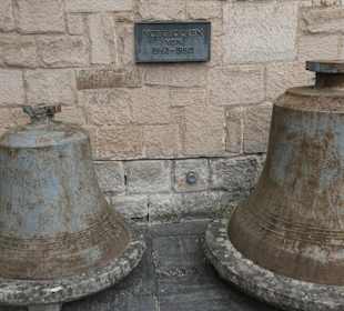 Bei der Kirche St. Maria Magdalena in Ebelsbach