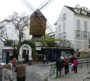 Eines der Wahrzeichen von Montmatre