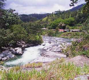Wanderung zu Agua Caliente