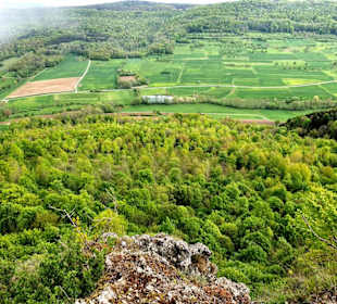 Tiefe pur am Walberla Ausblick