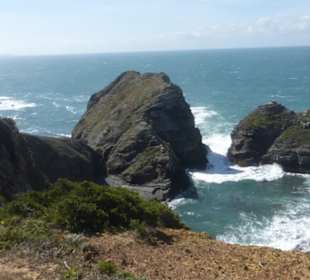 Blick von der Steilküste der Westalgarve