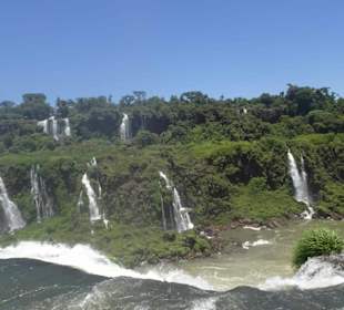 Wasserfälle von Iguazu. Ein Weltwunder