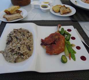 Ente mit Pilzrisotto - Köstlich!