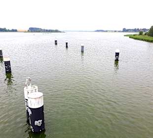 Ausblick Peenebrücke Wolgast