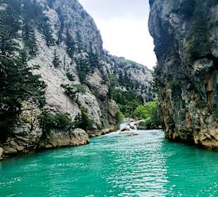 Oymapinar Baraji/ Stausee Green Lake & Green Canyon 