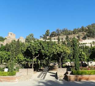 Blick auf Alcazaba