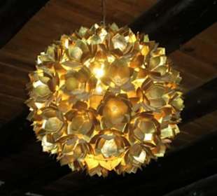 Außergwöhnliche Deckenleuchte