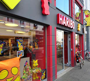 Außenansicht des Haribo-Stores