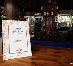 Maris Beach Bar, vorsicht teuer!