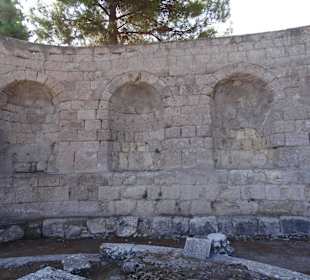 In der Anlage unterwegs