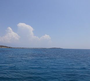 Bootsfahrt zu Chrissi Island