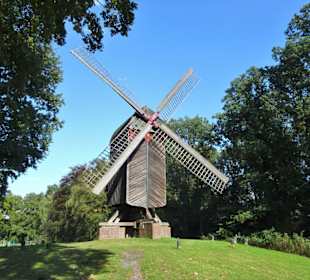Blick auf die Bockwindmühle Bremerhaven