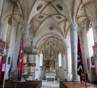 Gotischer Innenraum der Pfarrkirche