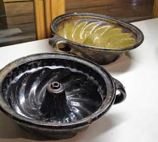 Historische Backformen im Bauernmuseum