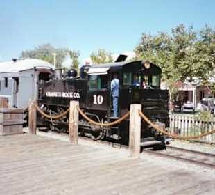 Dampflok in Old Sacramento