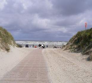 Weg zum Strand