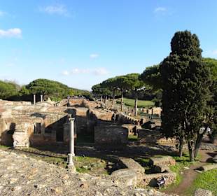 Ostia antica panorama