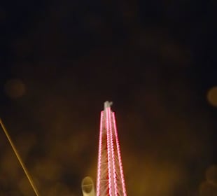 Freifall auf der Sitze des Turms