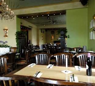 Blick in die Gasträume des Restaurants