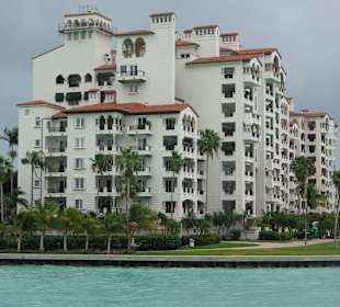 Blick auf Fisher Island