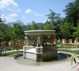 Löwenbrunnen im Schloßgarten