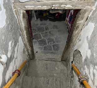 Treppen zur Aussichtsplattform...