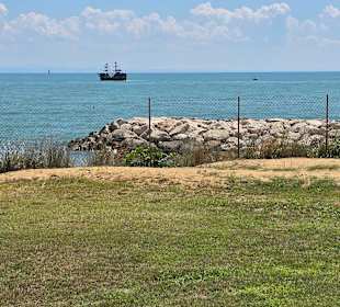 Von der Hofmauer Aussicht