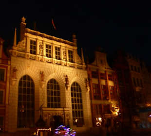 Der Artushof am Langen Markt in Danzig