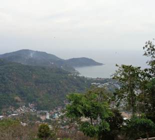 Blick über die Phang Nga Bucht von Phuket aus