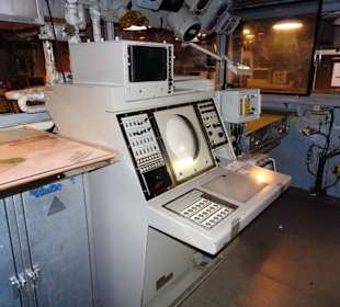 Radarräume an Bord des Zerstörers "Mölders"