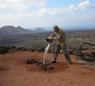 Demonstration der Hitze