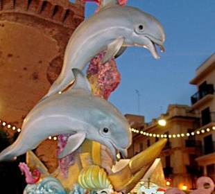 Fin de semana en fallas de valencia