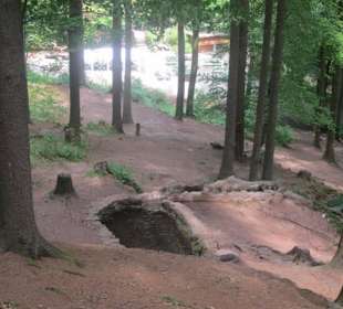 Wasserfall am Hilschweiher