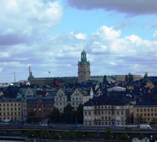 Blick vom Monteliusvägen auf Stockholm