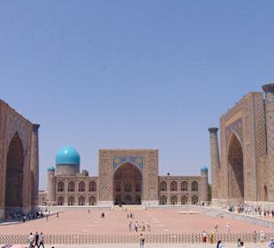 Registan, Hauptplatz in Samarkand