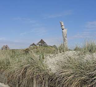 Hörnum - vom Strand aus zu sehen