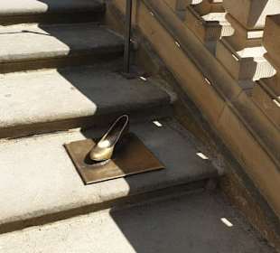 Treppe mit Schuh 